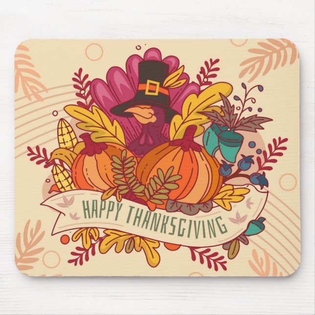 Thanksgiving Mouse Pad (Front)
