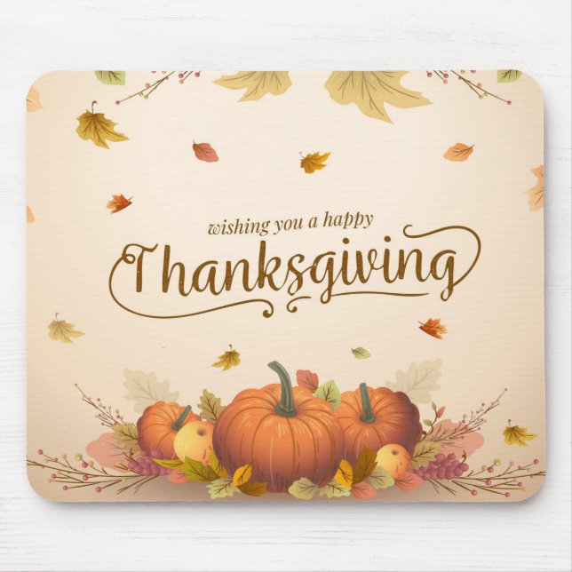 Thanksgiving Mouse Pad (Front)