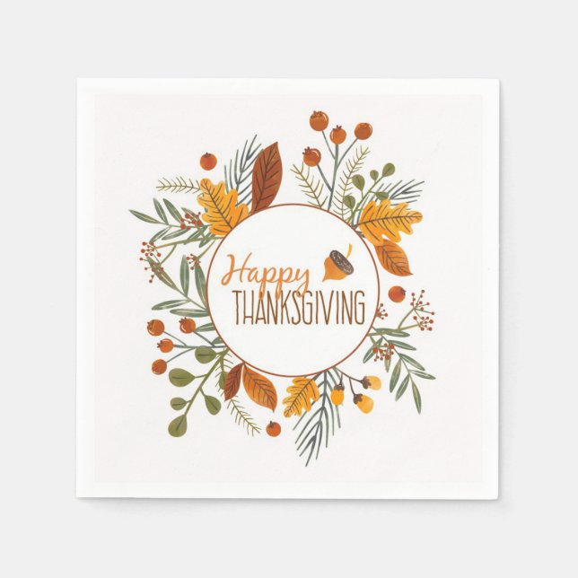 Thanksgiving Napkin (Front)