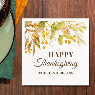 Thanksgiving  napkin