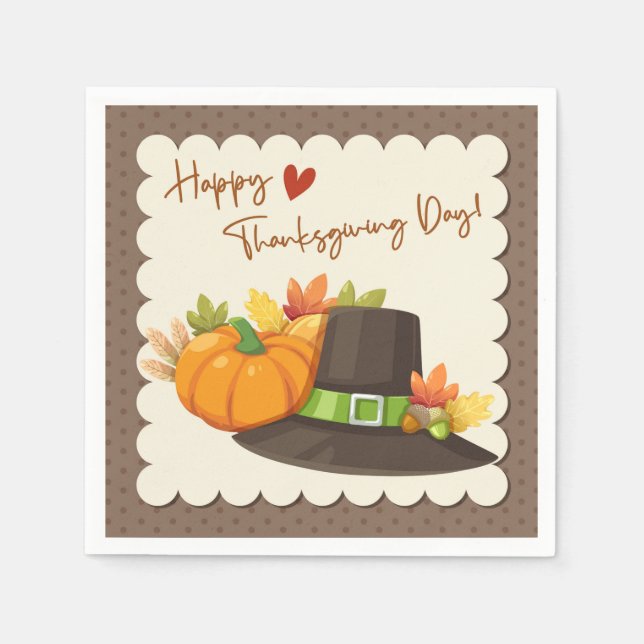 Thanksgiving Napkins (Front)