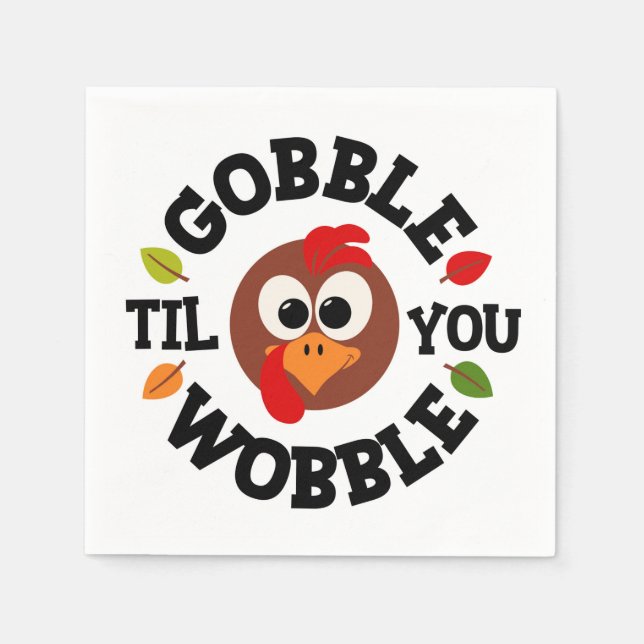 Thanksgiving Napkins (Front)