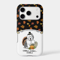 Thanksgiving Old English Sheepdog (Grey 1) Fun
