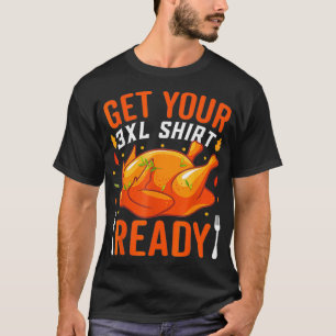 Thanksgiving Outfit for dinner man woman Funny Roa T-Shirt