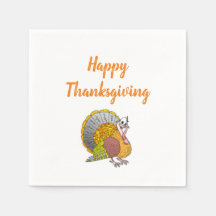 Thanksgiving Paper Napkin
