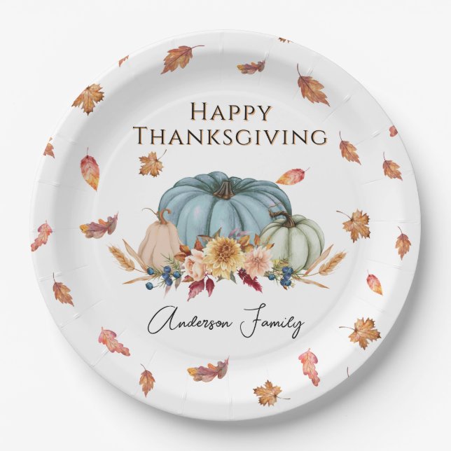 Thanksgiving Paper Plate (Front)