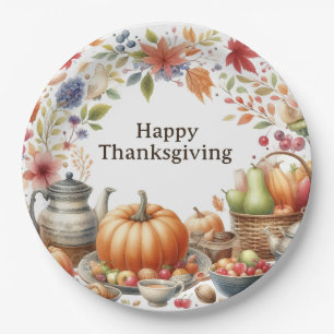 Thanksgiving Paper Plate