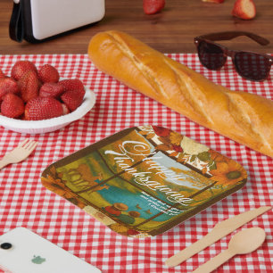 Thanksgiving Paper Plate