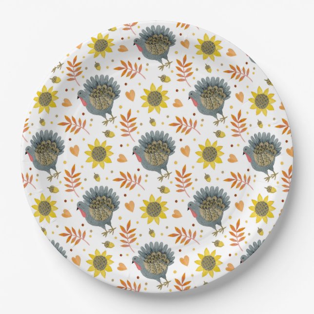 Thanksgiving Paper Plate (Front)