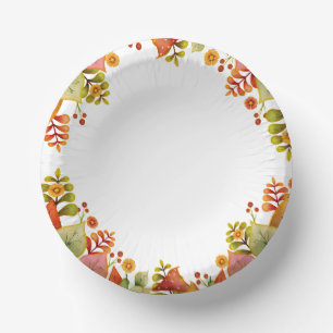 Thanksgiving paper plate