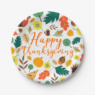 Thanksgiving Paper Plate