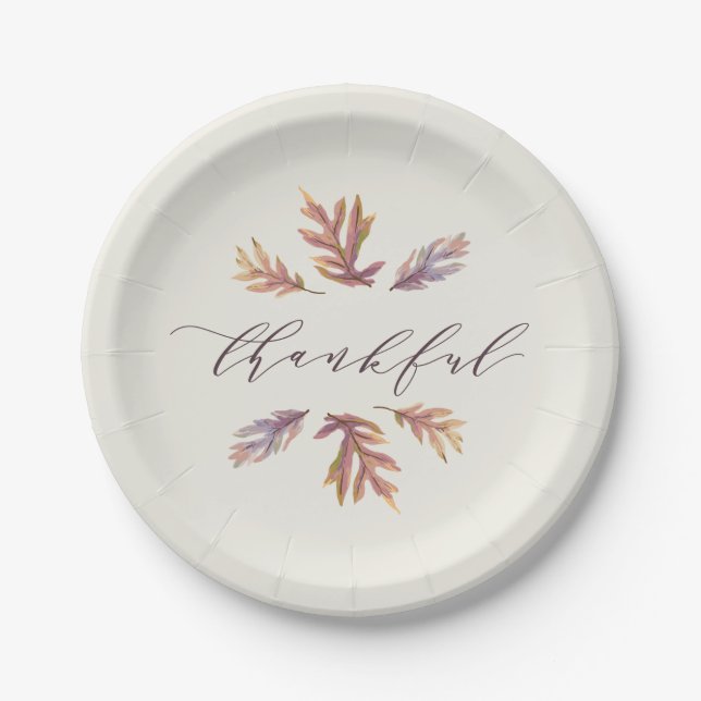 Thanksgiving Paper Plate (Front)