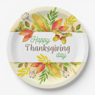 Thanksgiving Paper Plate