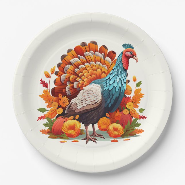 Thanksgiving Paper Plates (Front)