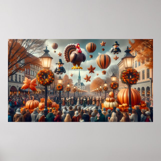 Thanksgiving Parade Poster (Front)