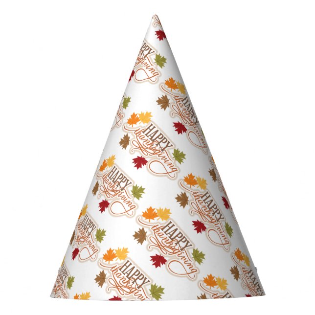 Thanksgiving Party Hat/Happy Thanksgiving Hat (Front)