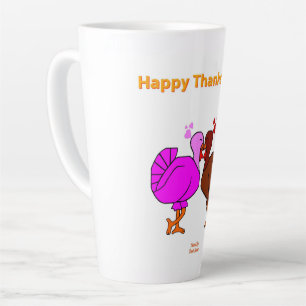 Thanksgiving Passion Large Latte Mug