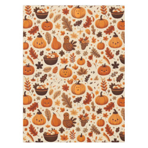 Thanksgiving Pattern Tablecloth