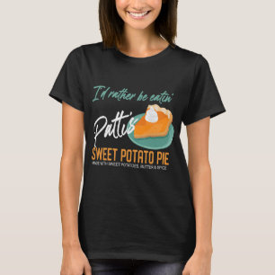 Thanksgiving Patti Pie Sweet Potato T-Shirt