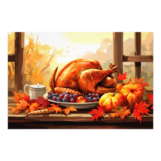 Thanksgiving  photo print (Front)