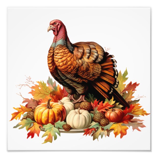 Thanksgiving  photo print (Front)