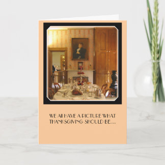 Thanksgiving Picture Holiday Card