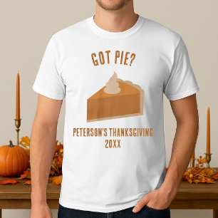 Thanksgiving Pie Dinner Party T-Shirt