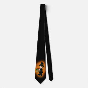 Thanksgiving Pilgrim Boy Dark Tie