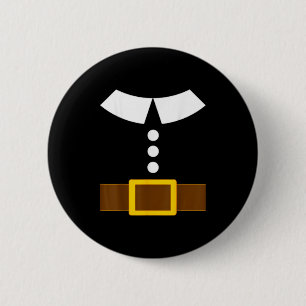 Thanksgiving Pilgrim Costume Shirt Adults Kids Tur 6 Cm Round Badge