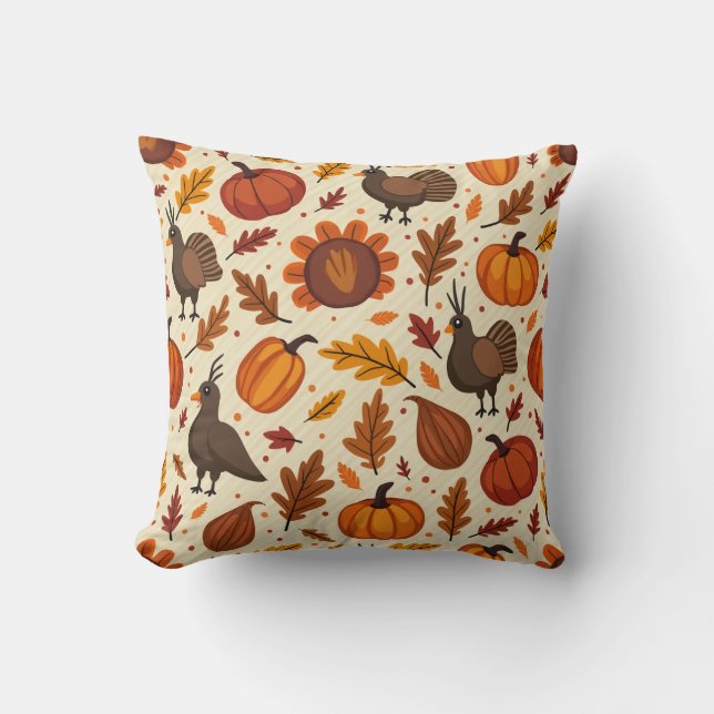 Thanksgiving pillow cushion (Front)