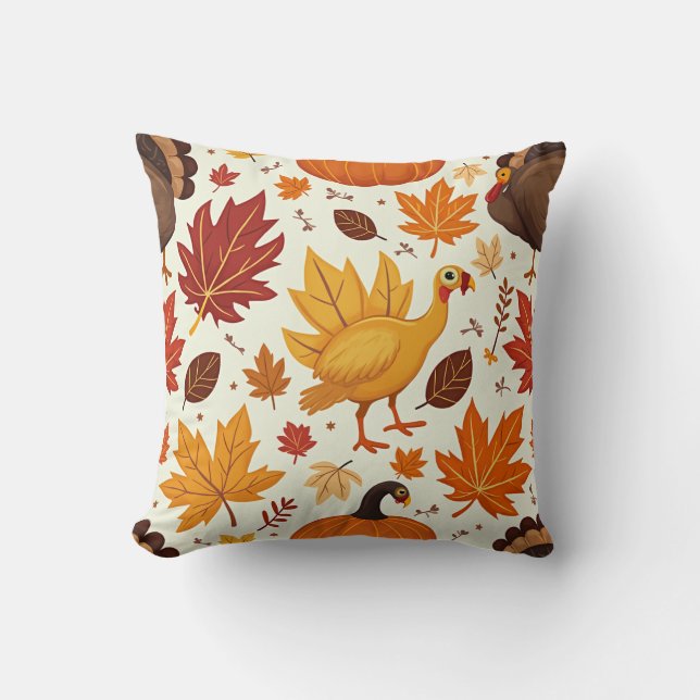  thanksgiving pillow cushion (Front)