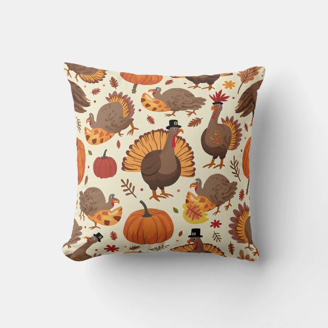 thanksgiving pillow cushion (Front)