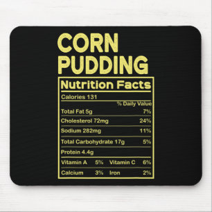 Thanksgiving Pjs For Family Corn Pudding Nutrition Mouse Pad