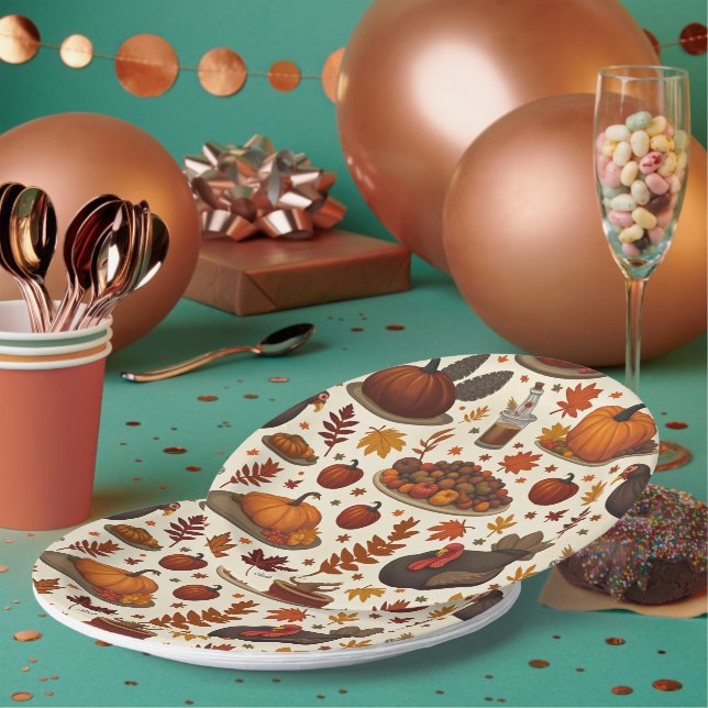 thanksgiving plate (Multi)