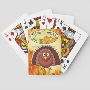Thanksgiving Playing Card Deck