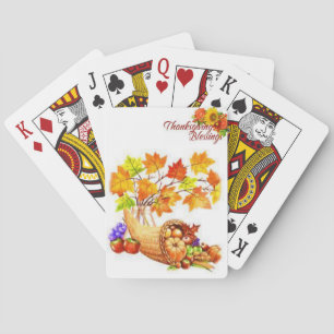 Thanksgiving Playing Card Deck
