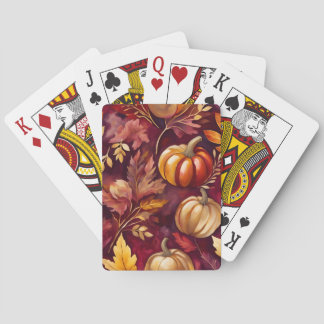 Thanksgiving Playing Cards