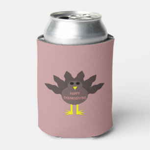 Thanksgiving Plucked Turkey Can Cooler