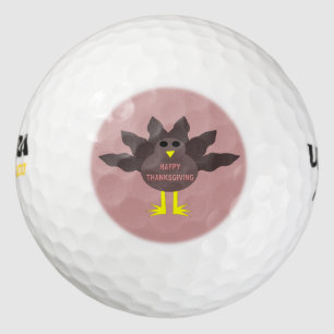 Thanksgiving Plucked Turkey Golf Ball