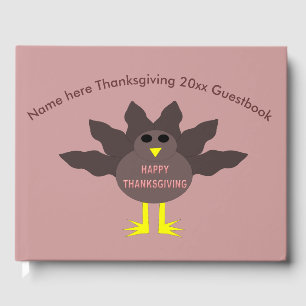 Thanksgiving Plucked Turkey Guestbook
