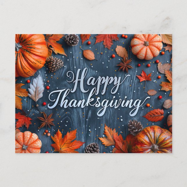 Thanksgiving Postcard (Front)