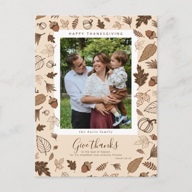 Thanksgiving Postcard (Front)