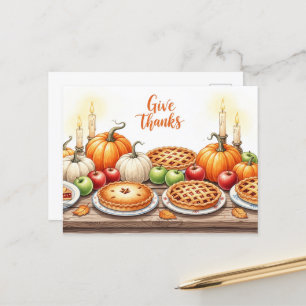 Thanksgiving  postcard