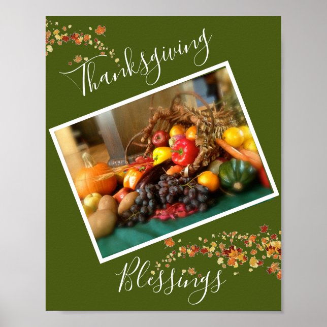 Thanksgiving  poster (Front)