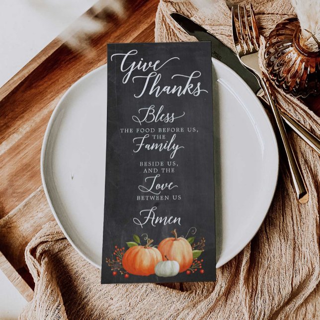 Thanksgiving Prayer Card Table Decor (Creator Uploaded)