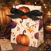 Thanksgiving Pumpkin Harvest Watercolor Autumn