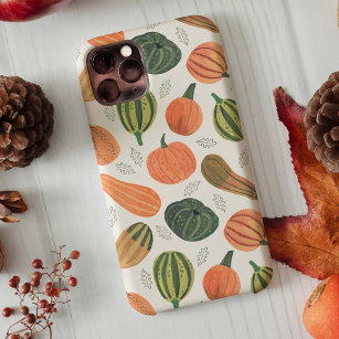 Thanksgiving pumpkin patch all-over print iPhone 13 case