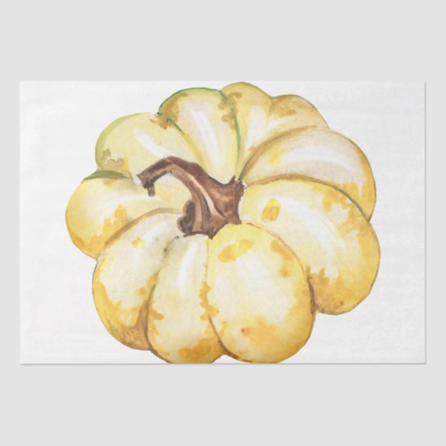 Thanksgiving Pumpkin Series Design 14 Tissue Paper (Front)