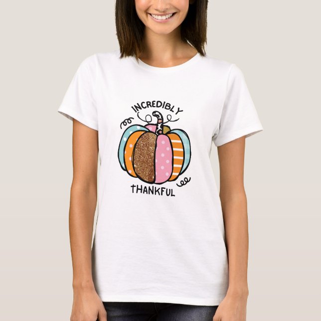 Thanksgiving Pumpkin T-Shirt (Front)