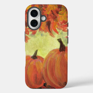 Thanksgiving Pumpkins #3 Fall Autumn Leaves iPhone 16 Case